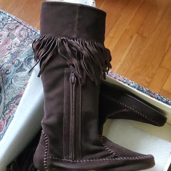 True Religion Brand Moccasin Boots - Picture 3 of 6